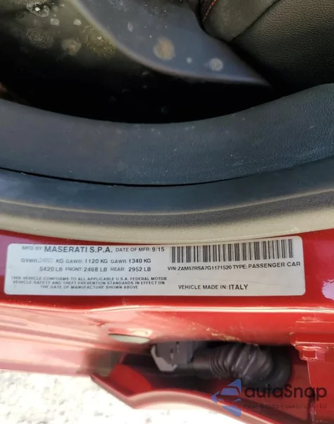 ZAM57RSA7G1171520